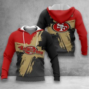 San Francisco 49ers Zipper, Hoodie, Baseball Jacket, Bomber Jacket, Tshirt, Sweatshirt, Polo Shirt VS14