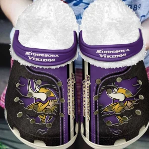 Minnesota Vikings Classic Casual Crocs Shoes VS01