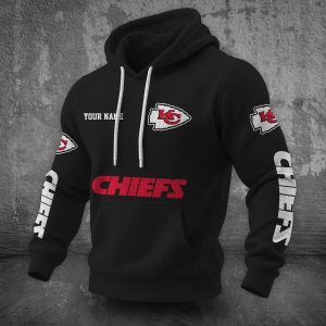 Kansas City Chiefs Custom Name High Quality Thick Hoodie VS36