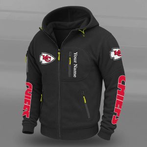 Kansas City Chiefs Custom Name Designed Casual Winter Leather Jacket VS23
