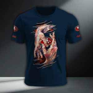 San Francisco 49ers Modern Fit Luxe Classic T Shirt VS02