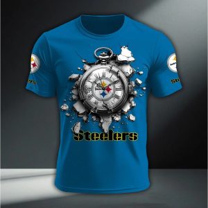 Pittsburgh Steelers Modern Fit Luxe Classic T Shirt VS01