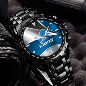 Detroit Lions Custom Name Elegant Fashion Design Watch VS05