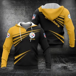 Pittsburgh Steelers VS9 Custom Name Zipper,Hoodie, Baseball, Bomber Jacket, Tshirt, Sweatshirt, Polo Shirt