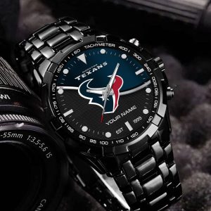 Houston Texans Custom Name Elegant Fashion Design Watch VS02