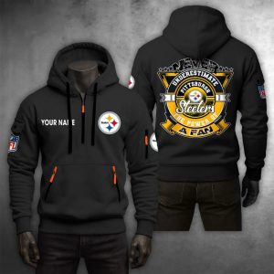 Pittsburgh Steelers Custom Name High Quality Thick Hoodie VS11