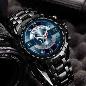 Houston Texans Custom Name Elegant Fashion Design Watch VS03