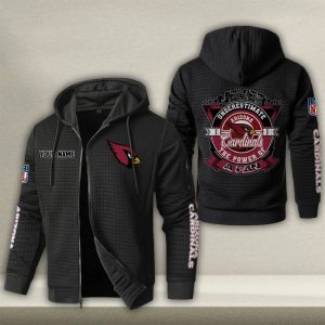 Arizona Cardinals Custom Name Designed Casual Winter Jacket VS03