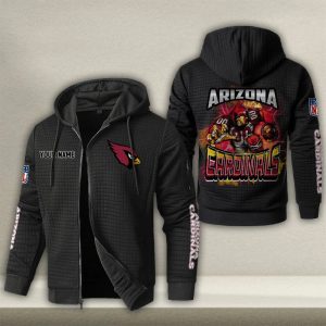 Arizona Cardinals Custom Name Designed Casual Winter Jacket VS02