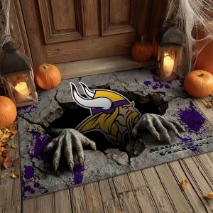 Minnesota Vikings Welcome Personalized Doormat VS03