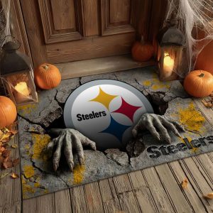 Pittsburgh Steelers Welcome Personalized Doormat VS03