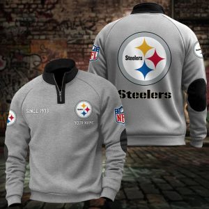 Pittsburgh Steelers Custom Name Casual Design Sport Sweatshirt VS01