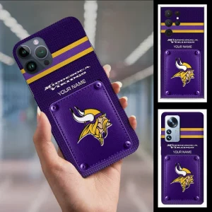 Minnesota Vikings Custom Name Phone Case For All Phone Models VS01