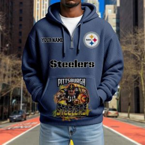 Pittsburgh Steelers Custom Name High Quality Thick Hoodie VS16