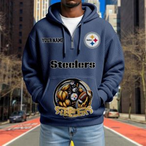 Pittsburgh Steelers Custom Name High Quality Thick Hoodie VS15