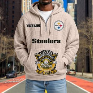 Pittsburgh Steelers Custom Name High Quality Thick Hoodie VS14