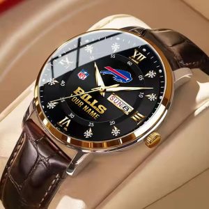 Buffalo Bills Custom Name Men Stylish Fashion Design Watch VS87A