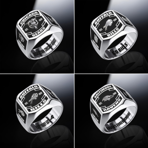 All NFL Team Custom Name Classic Design Ring VS16