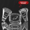 Philadelphia Eagles Custom Name Classic Genuine Silver Ring VS2C