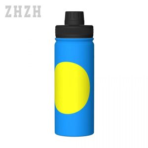 Unisex Sports Water Thermos Bottle 304 Stainless Steel Double-Layer Insulated Hot & Cold Flask
