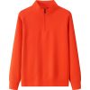 Men’s High Collar Half Zip Hoodie Sweatshirt VS03