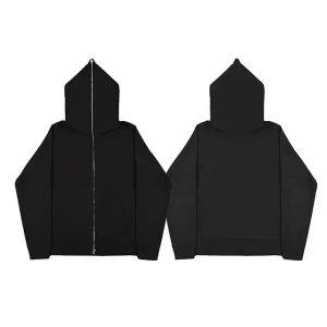 Men’s Y2K Gothic Zip Hoodie Harajuku Streetwear Sweatshirt