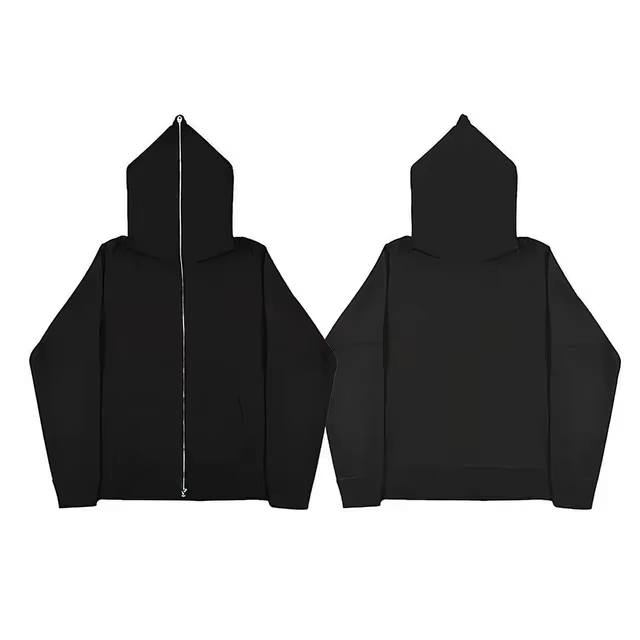 SKU-01-BLACK Long zip